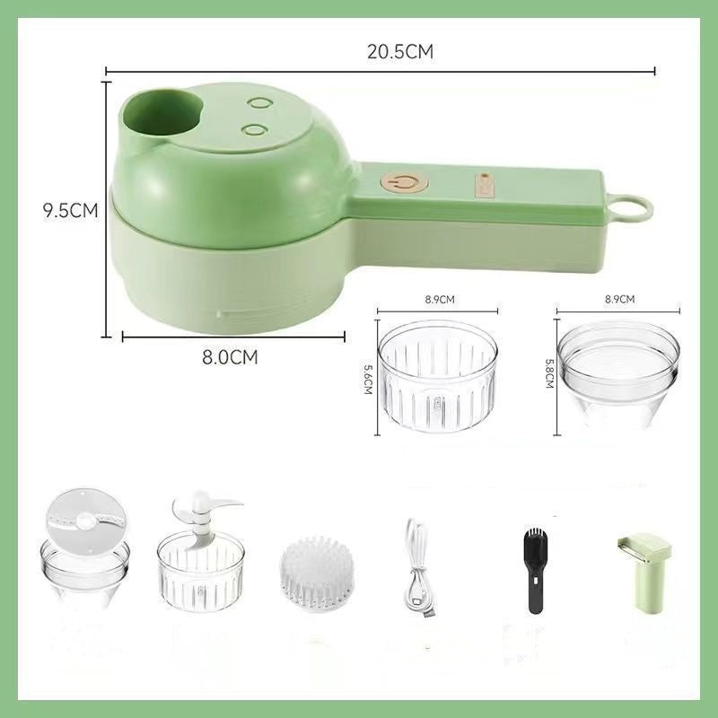 Multifunctional Household Slice Electric Garlic Chopper