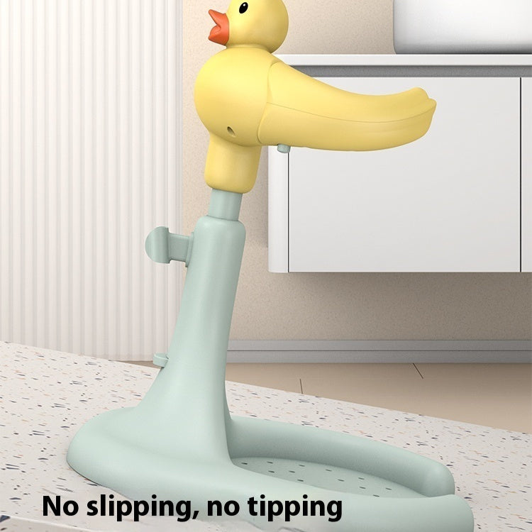 Baby Standing Red Mouth Duck Bath Table