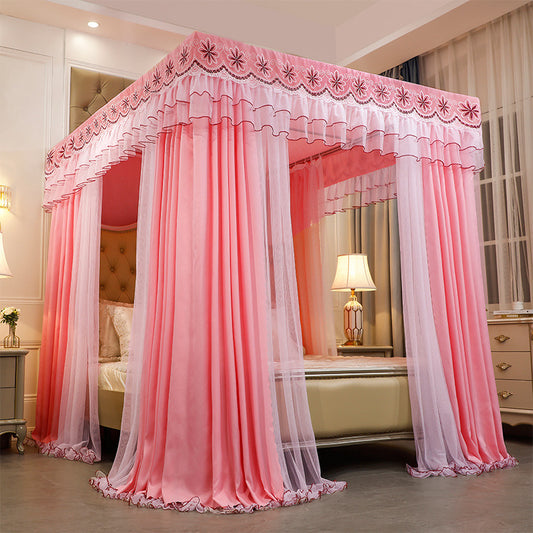 Double-layer Romantic Mosquito Net Bed Canopy