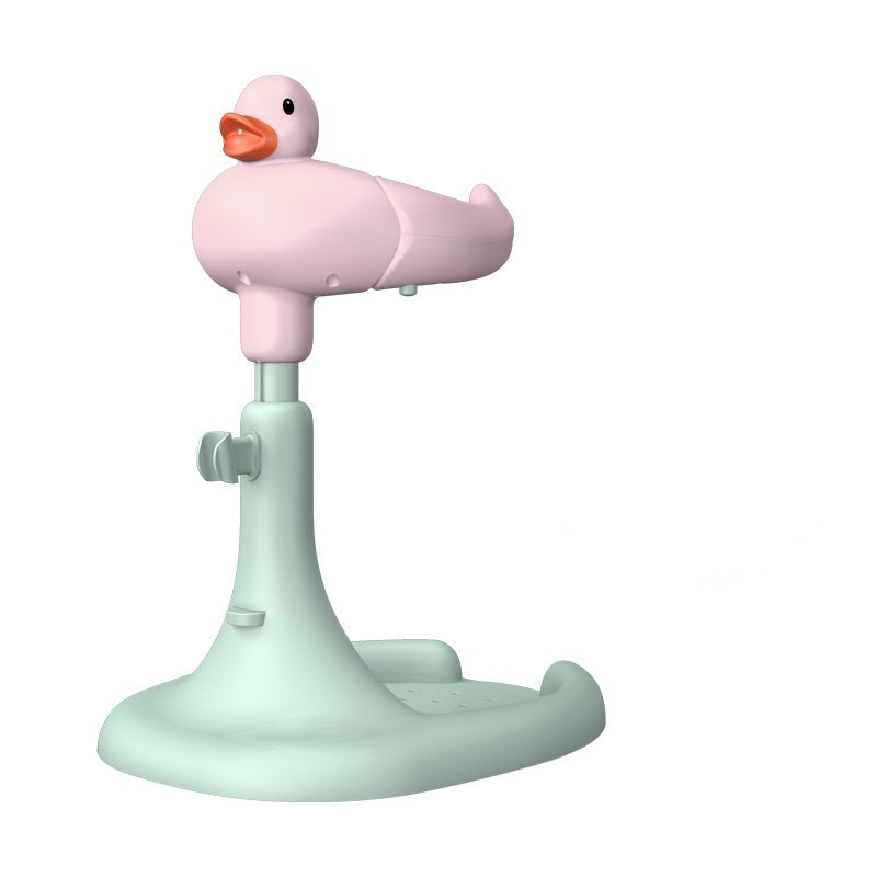 Baby Standing Red Mouth Duck Bath Table