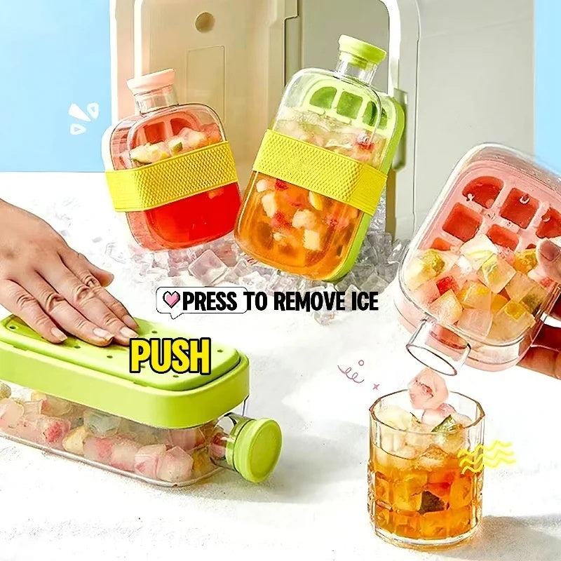 Instant Ice Maker with Straw