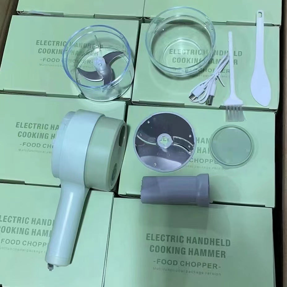 Multifunctional Household Slice Electric Garlic Chopper