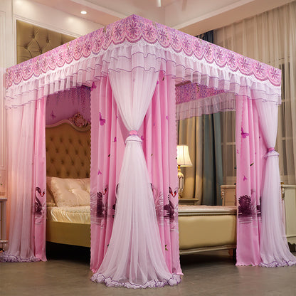 Double-layer Romantic Mosquito Net Bed Canopy