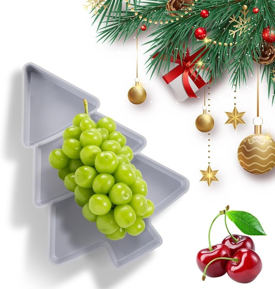 Christmas Tree Shaped Fruit Platter