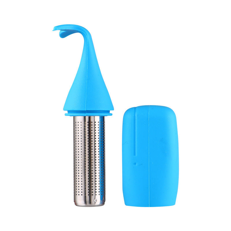 Little Man Shape Silicone Tea Strainer