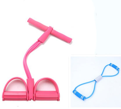 Natural Latex Foot Pedal Elastic Yoga Pedal Puller Resistance Band