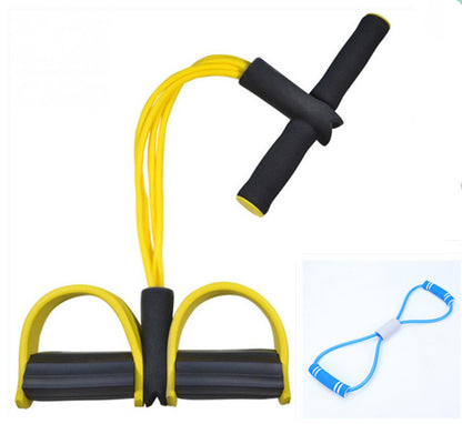 Natural Latex Foot Pedal Elastic Yoga Pedal Puller Resistance Band