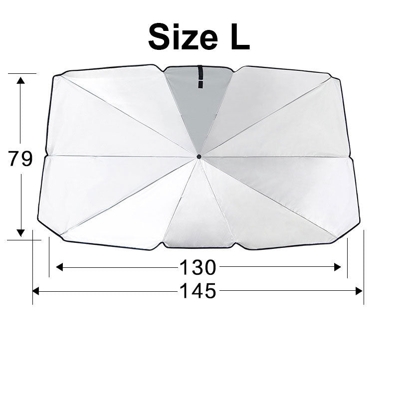 Foldable Car Windshield Sunshade Umbrella