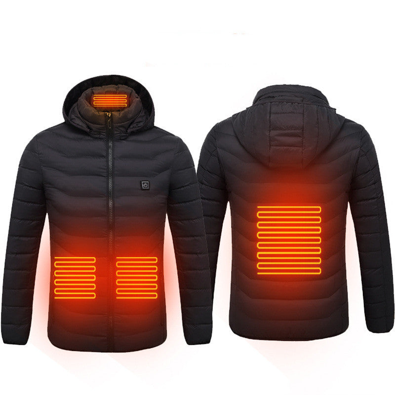 USB Electric Heated Winter Jacket for Men