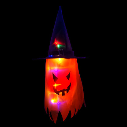 Halloween Lanterns Cloth Art Ghost String Lights