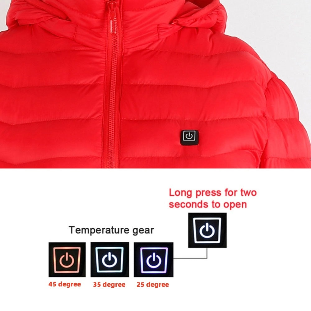 USB Electric Heated Winter Jacket for Men