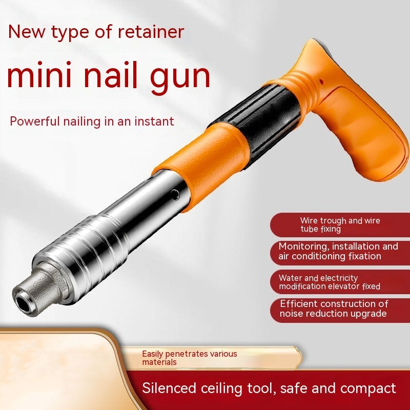 Manual Mini Steel Nail Gun Woodworking Decoration