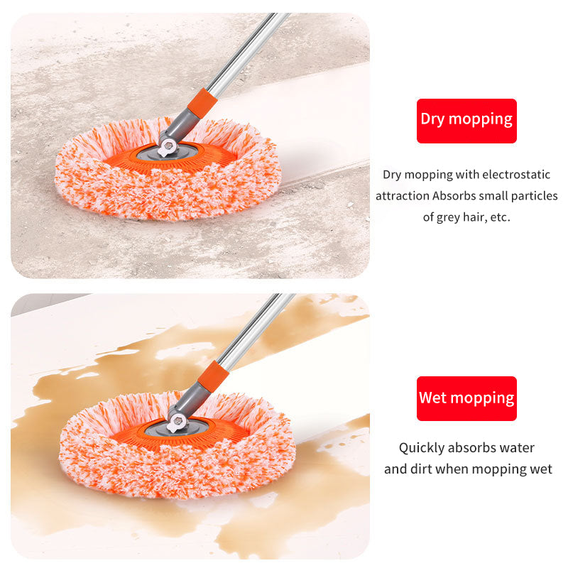 360 Rotatable Adjustable Cleaning Sunflower Mop