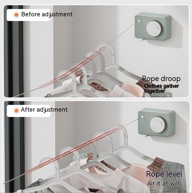 Invisible Retractable Clothesline