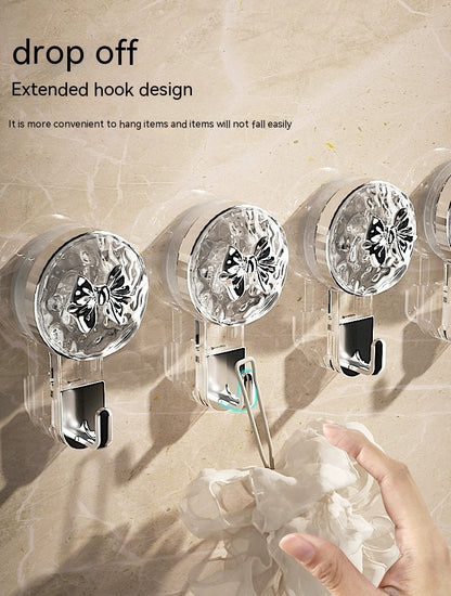 Punch-free Seamless Hanger Clothes Sticky Suction Hook