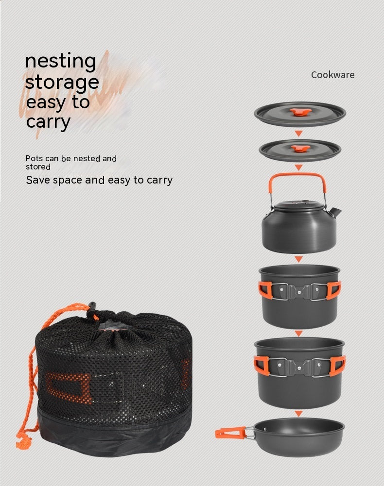 Multi-person Camping Picnic Pot Portable Mixed Pot