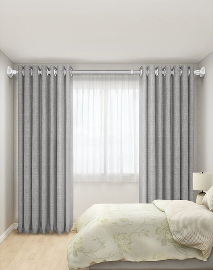 Punch-Free Retractable Clothes Rail