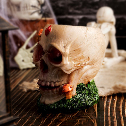 Halloween diverse skull ornaments