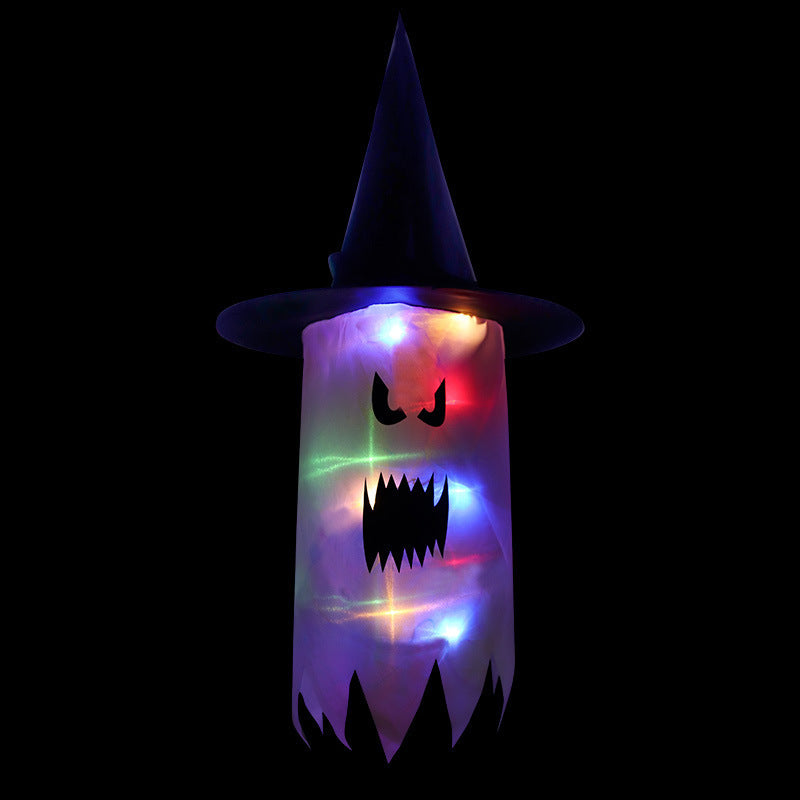 Halloween Lanterns Cloth Art Ghost String Lights