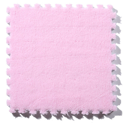 Plush Puzzle Foam Floor Mat