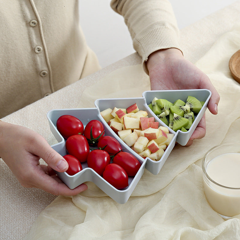 Christmas Tree Shaped Fruit Platter