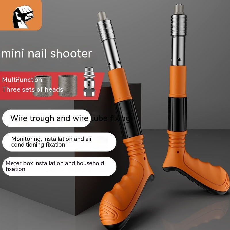 Manual Mini Steel Nail Gun Woodworking Decoration