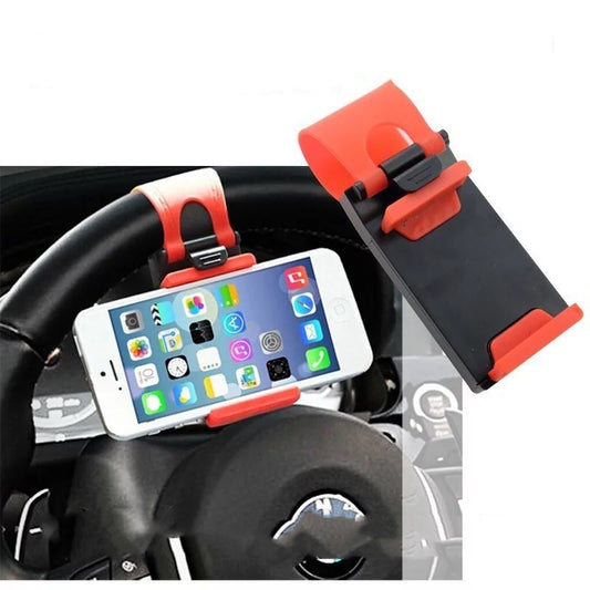 Car Steering Wheel Mobile Phone Holder