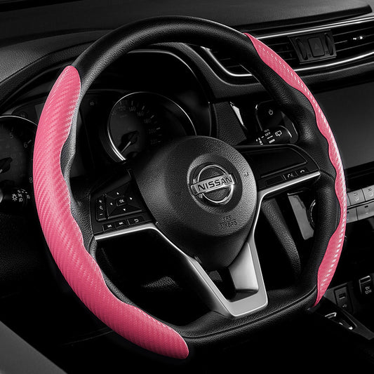 Suitable For Carbon Fiber Steering Wheel Cover