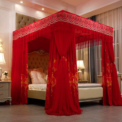 Double-layer Romantic Mosquito Net Bed Canopy