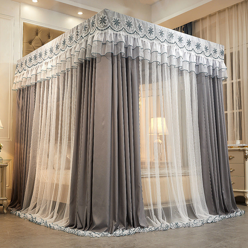 Double-layer Romantic Mosquito Net Bed Canopy