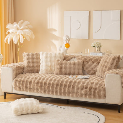 Warm Sofa Cushion Bubble Plush