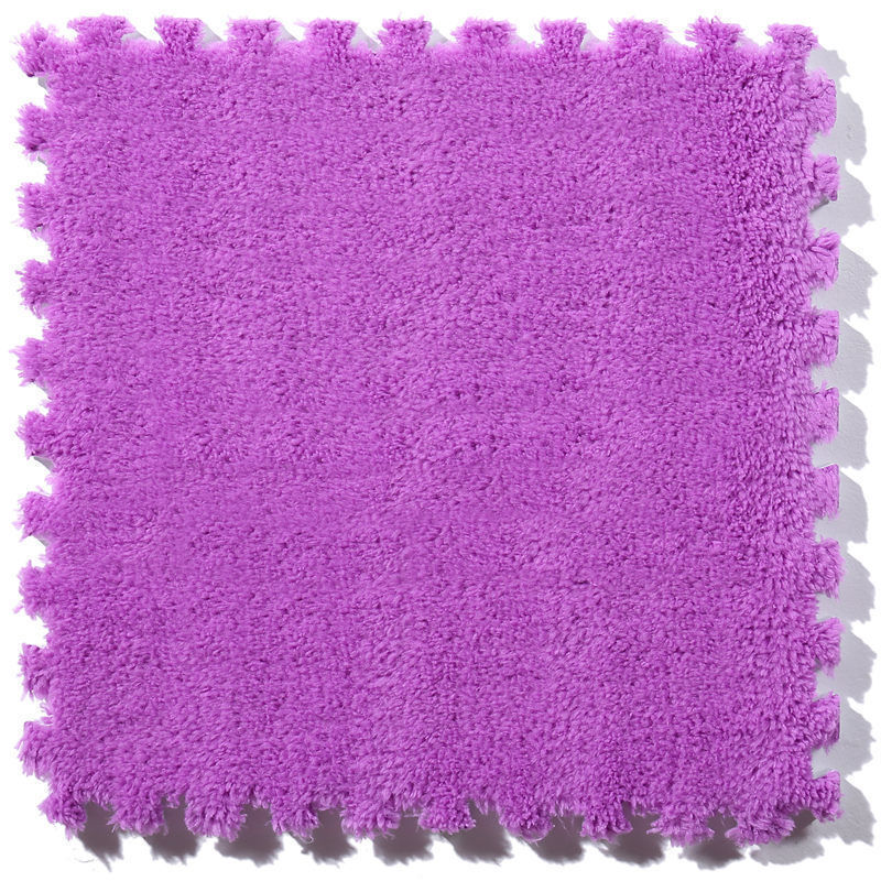 Plush Puzzle Foam Floor Mat