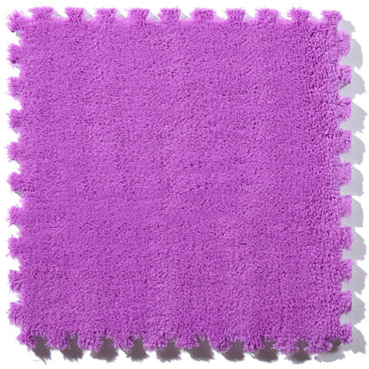 Plush Puzzle Foam Floor Mat