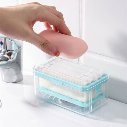 Roller Type Soap Dish Holder For Bathroom