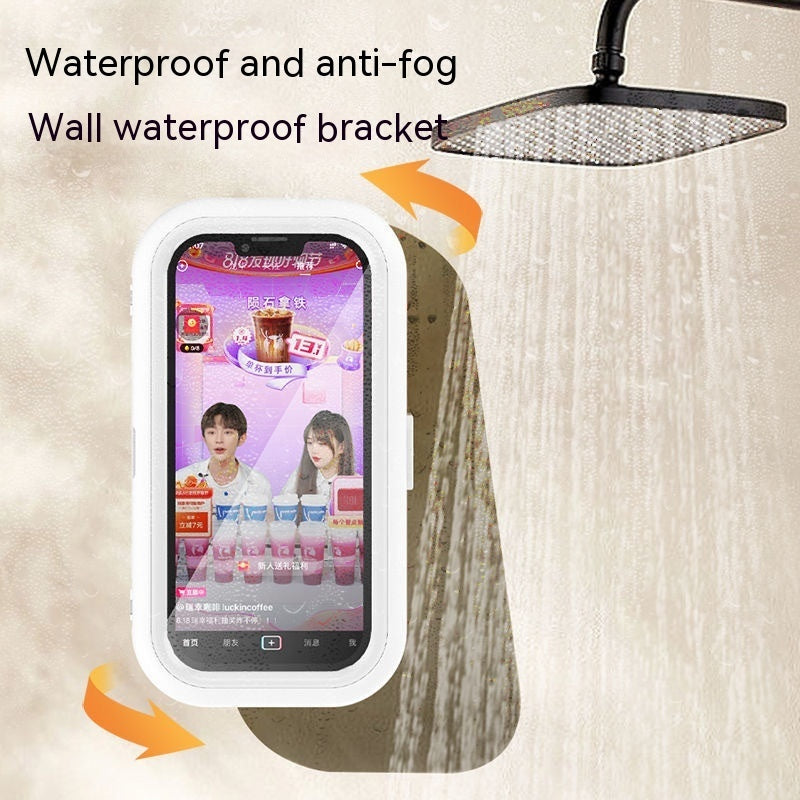 Waterproof Shower Phone Holder with 360° Rotation