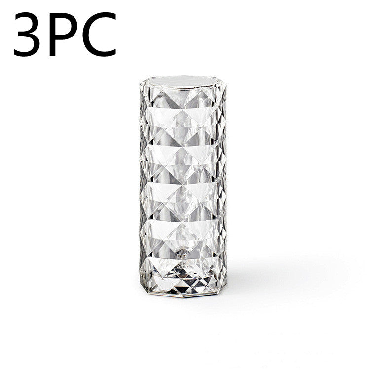 Nordic Crystal Lamp USB Table Lamp
