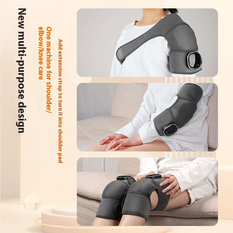 3-in-1 Wireless Heating & Vibration Massager for Knee, Shoulder