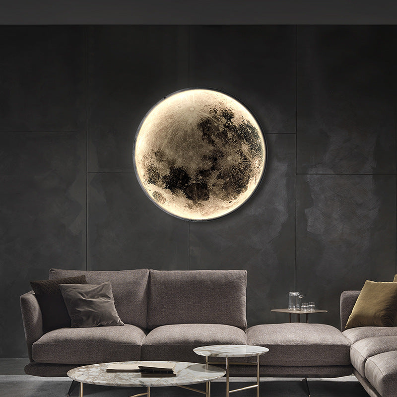 Bedroom Bedside Moon Wall Lamp