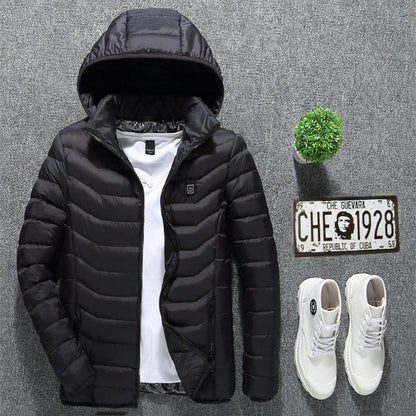 USB Electric Heated Winter Jacket for Men