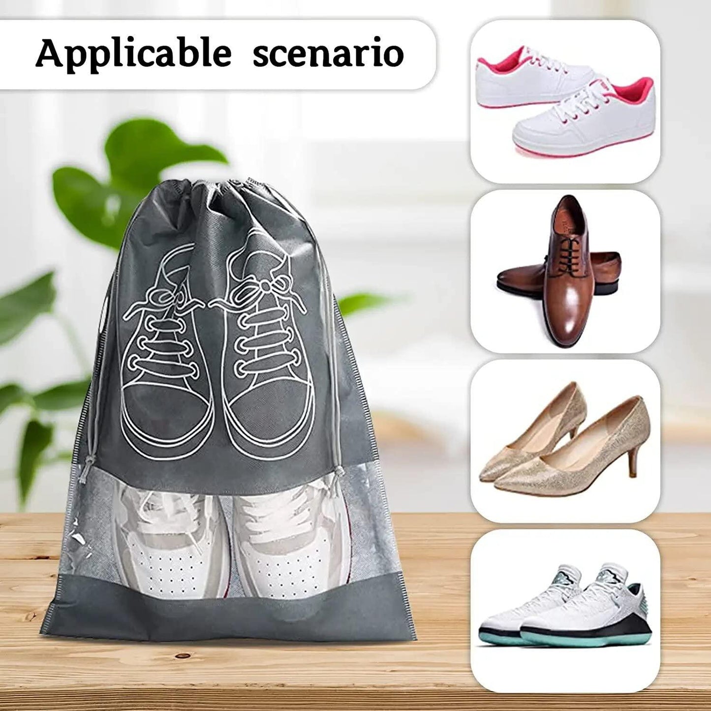 Transparent Dust-Proof Shoe Bags