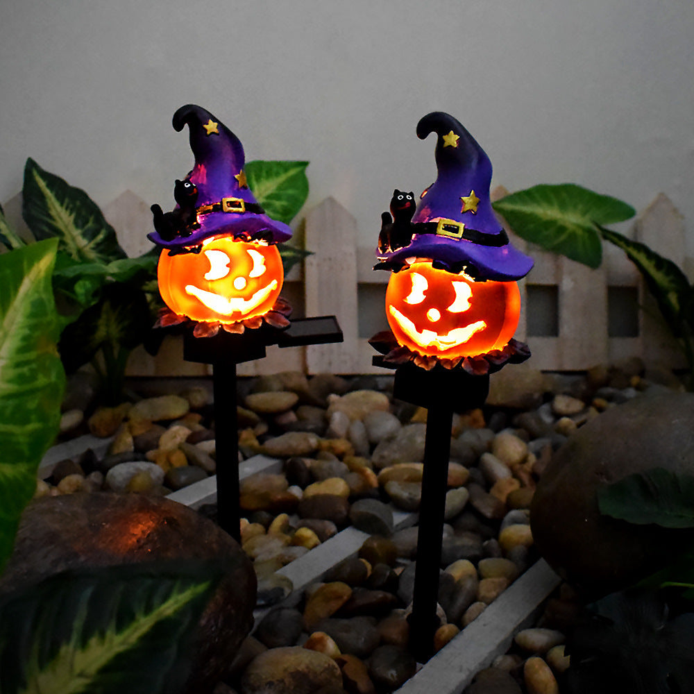 Creative Solar Outdoor Garden Halloween Pumpkin Lantern