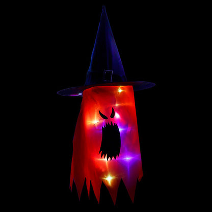 Halloween Lanterns Cloth Art Ghost String Lights