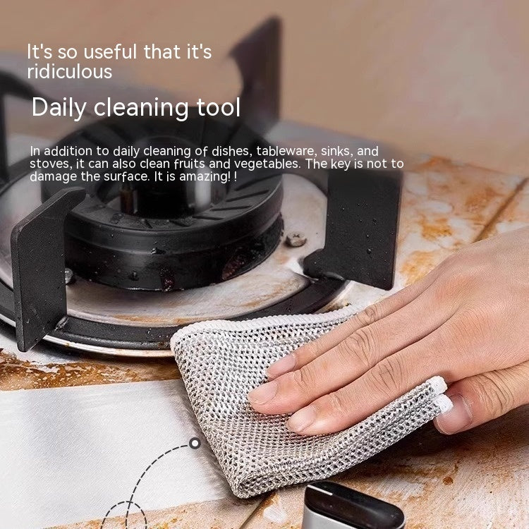 Steel Wire Kitchen Cleaning Dishcloth