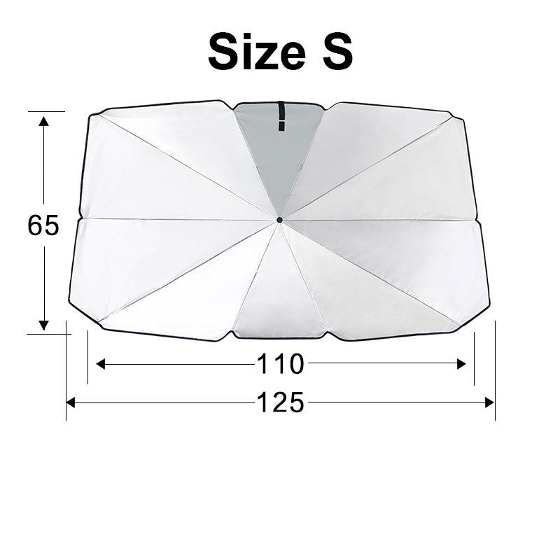 Foldable Car Windshield Sunshade Umbrella