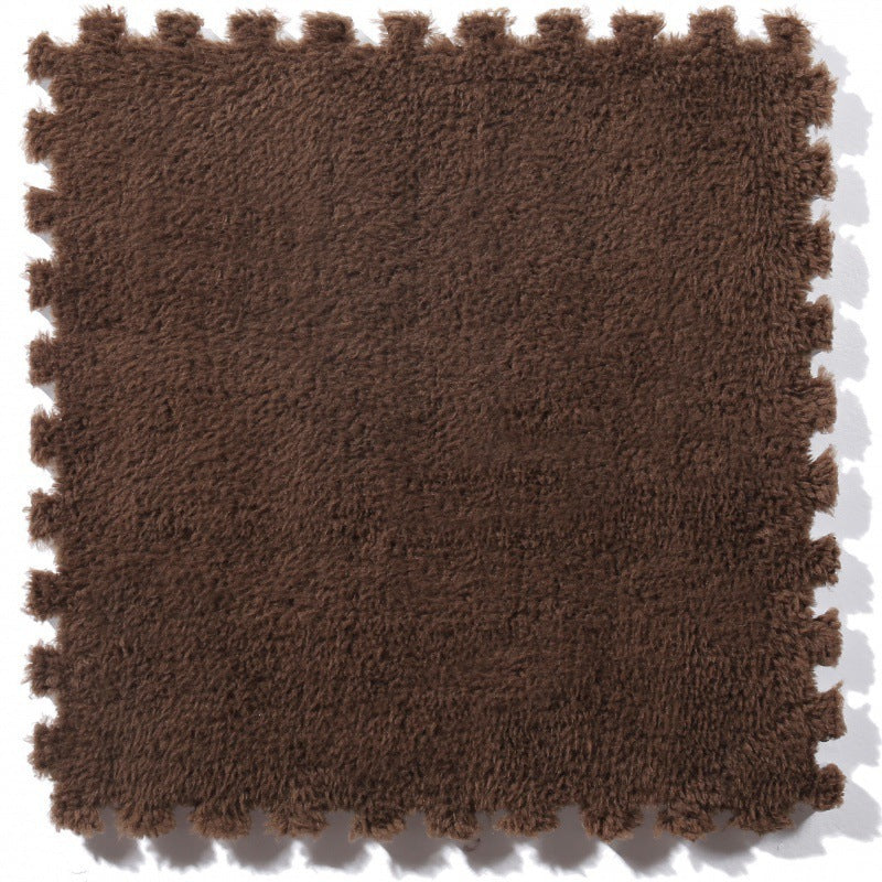 Plush Puzzle Foam Floor Mat