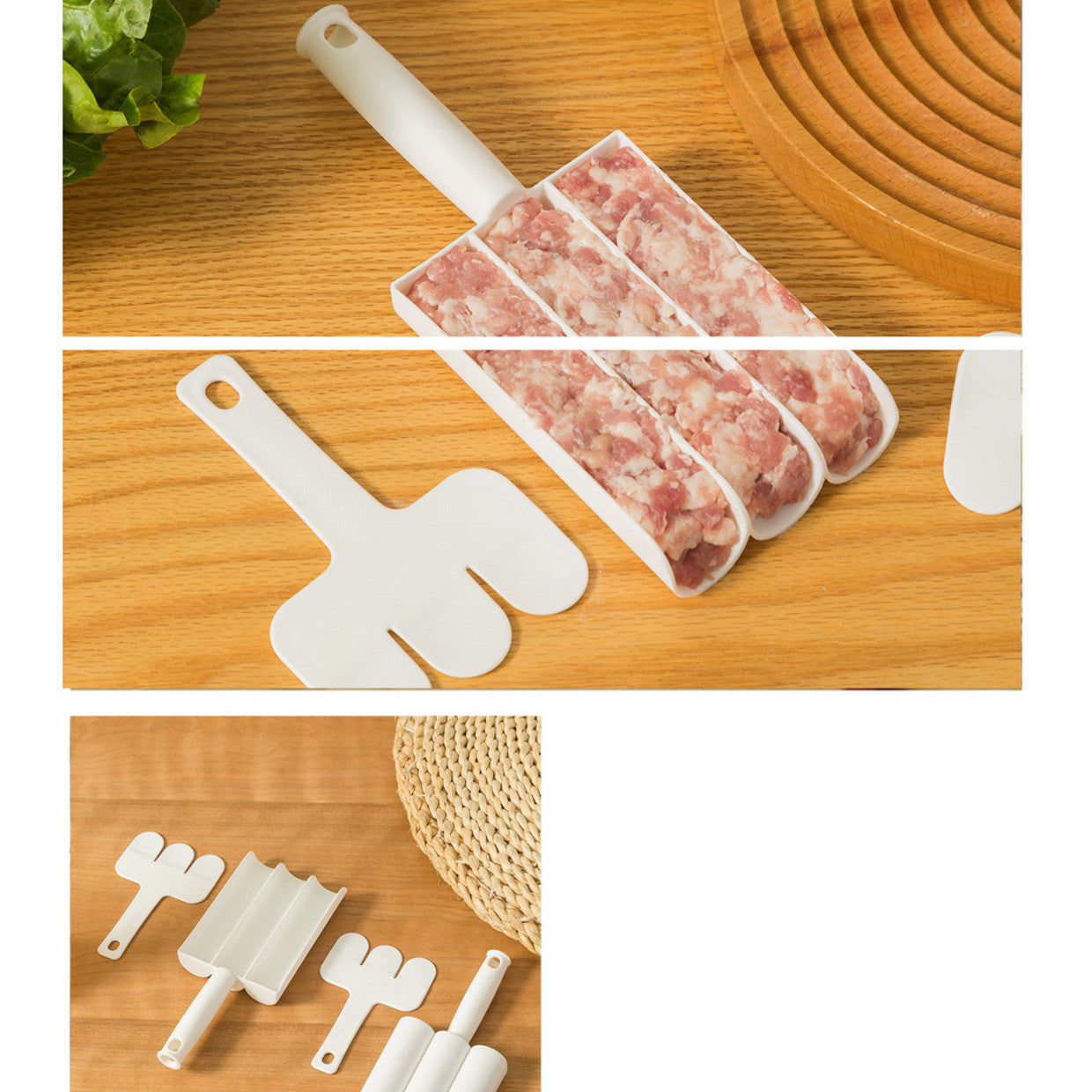 Creative Kitchen Triple Meatball Maker