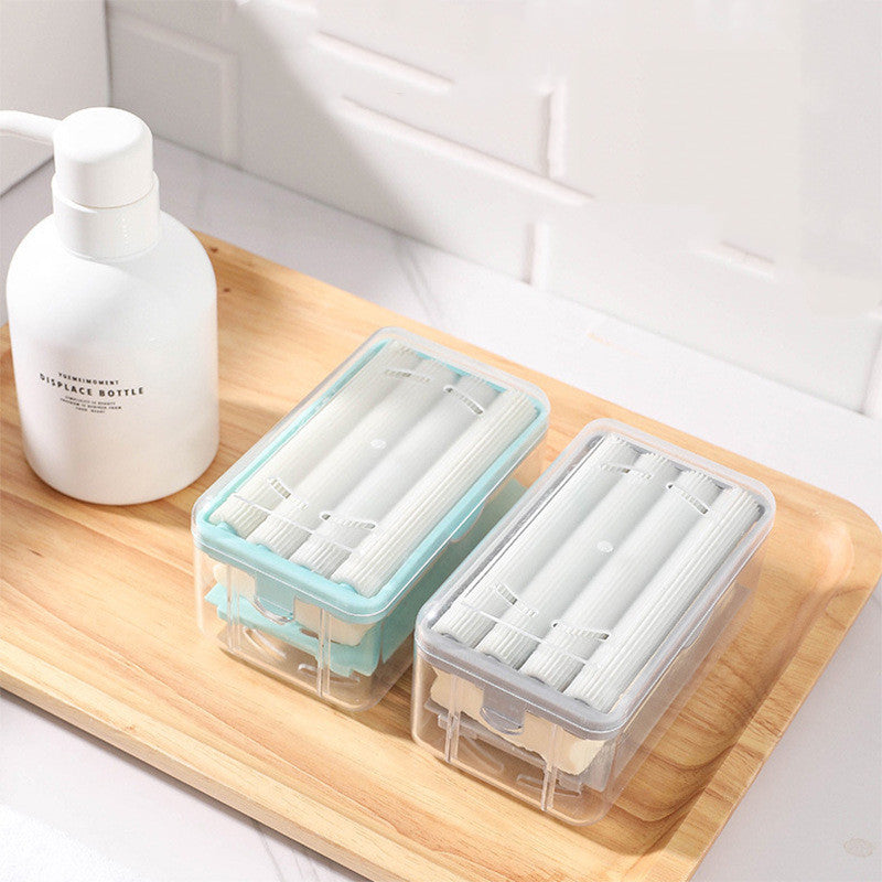 Roller Type Soap Dish Holder For Bathroom