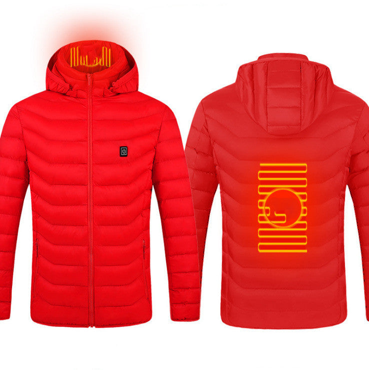 USB Electric Heated Winter Jacket for Men