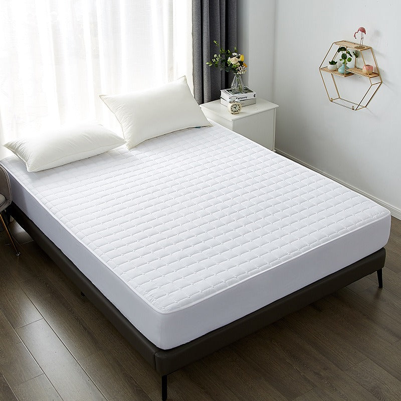 Waterproof Winter Solid Color Mattress Cover