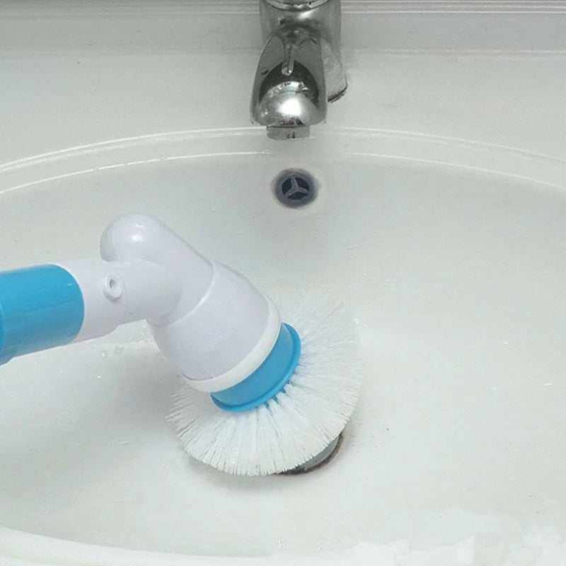 Electric Spin Scrubber Turbo Scrub Cleaning Brush